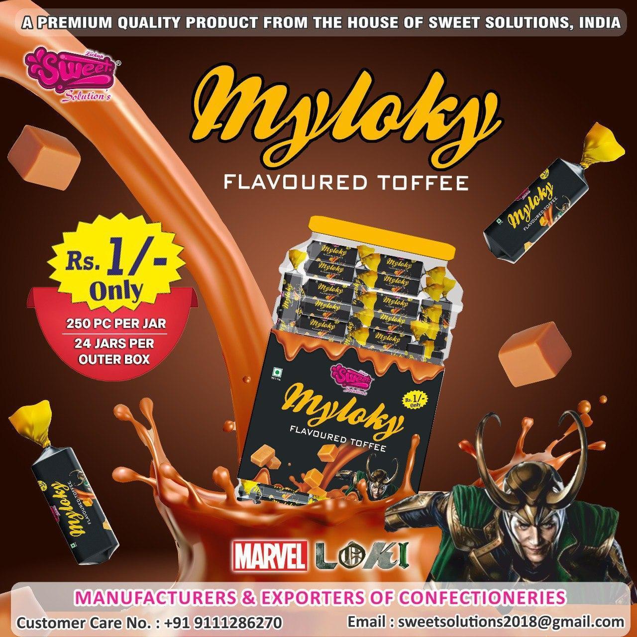 Myloky Flavoured Toffee